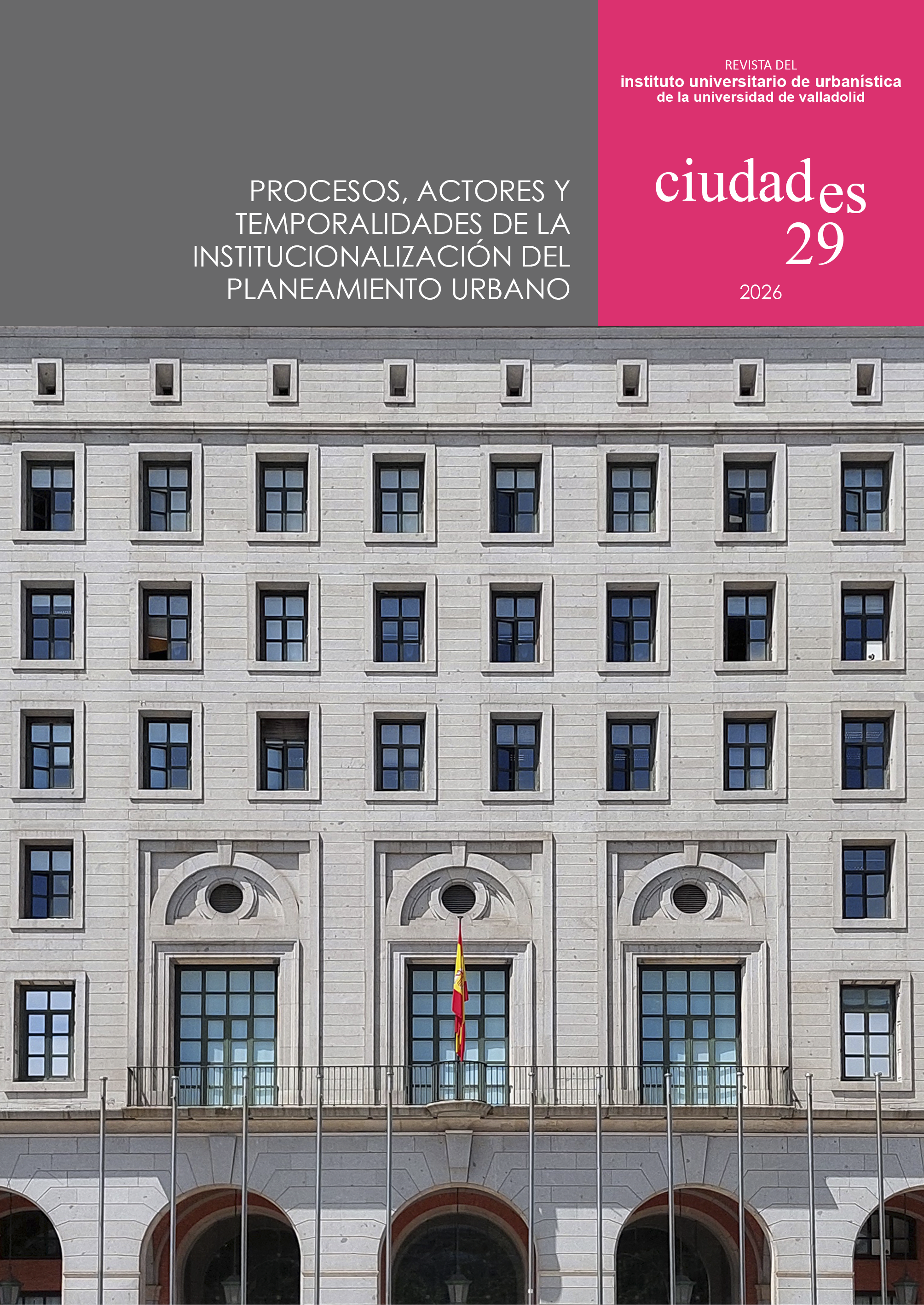 Vista de la fachada principal del edificio de Nuevos Ministerios en Madrid (Eduardo de Santiago Rodríguez, 28 de abril de 2026)